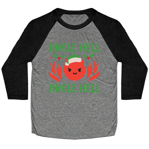 Jingle Hell, Jingle Hell Satan Santa Baseball Tee