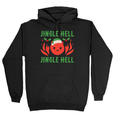 Jingle Hell, Jingle Hell Satan Santa Hooded Sweatshirt