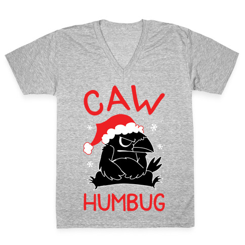 Caw Humbug V-Neck Tee Shirt