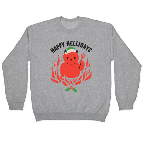 Happy Hellidays Christmas Devil Pullover