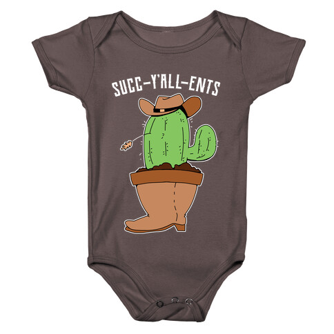 Succ-y'all-ents Baby One-Piece