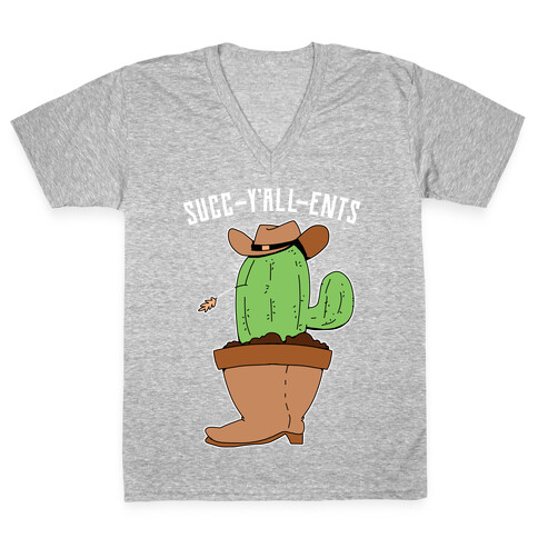 Succ-y'all-ents V-Neck Tee Shirt