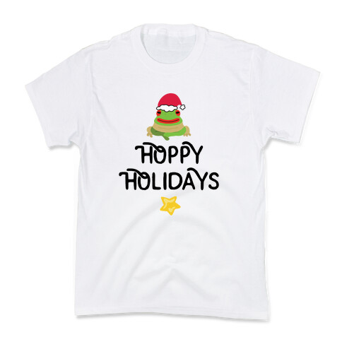 Hoppy Holidays Froggie Kids T-Shirt
