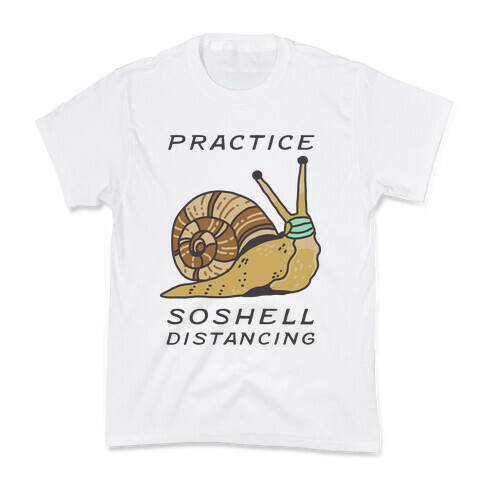 Practice SoShell Distancing Kids T-Shirt