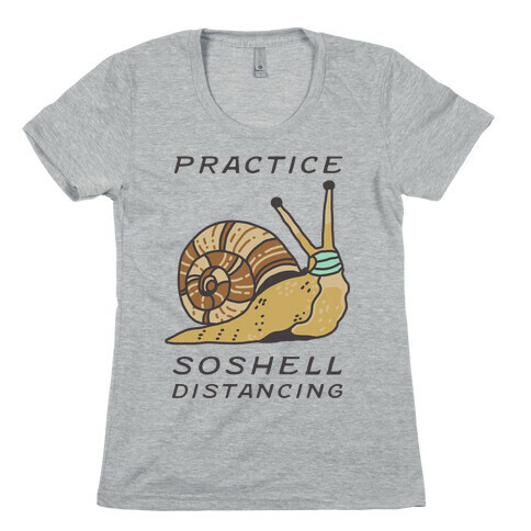 Practice SoShell Distancing Womens T-Shirt