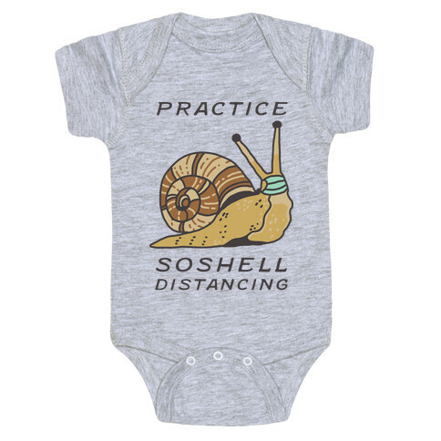 Practice SoShell Distancing Baby One-Piece