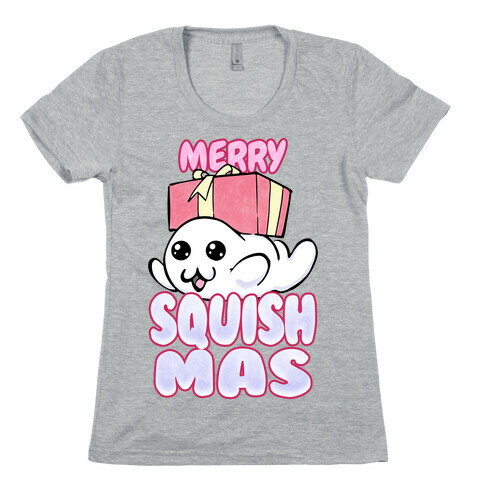Merry Squishmas Womens T-Shirt