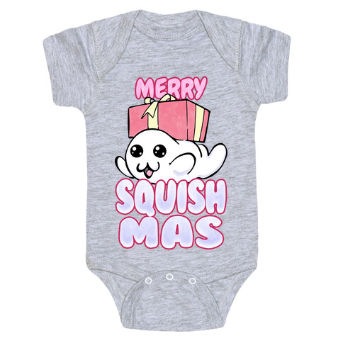 Merry Squishmas Baby One-Piece