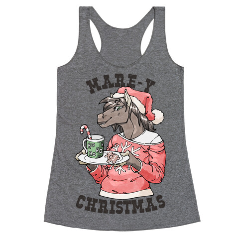 Mare-y Christmas Racerback Tank Top