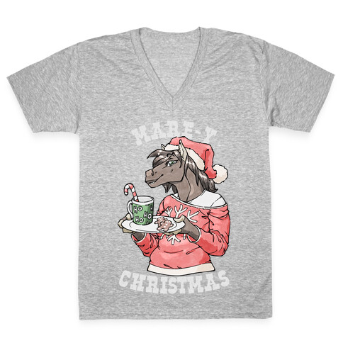 Mare-y Christmas V-Neck Tee Shirt