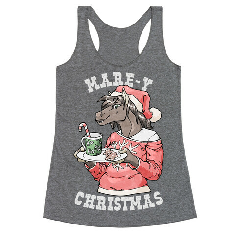 Mare-y Christmas Racerback Tank Top