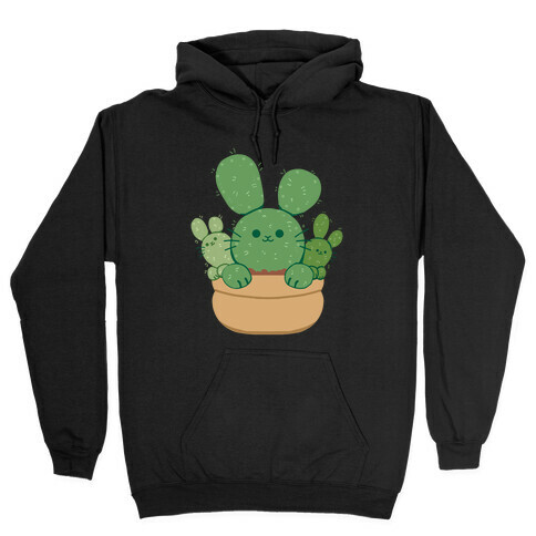 Bunny Ear Cactus Hooded Sweatshirt