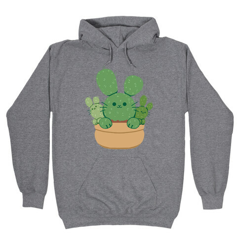 Bunny Ear Cactus Hooded Sweatshirt