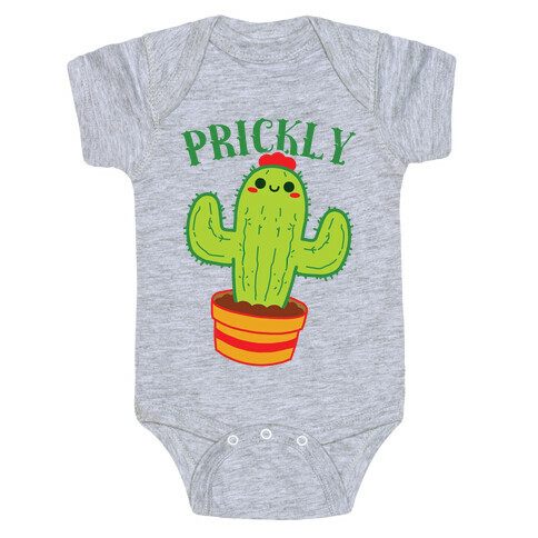Prickly Pair: Prickly Half Baby One-Piece