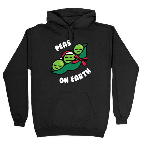 Peas on Earth Hooded Sweatshirt