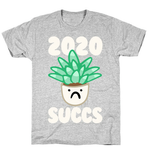 2020 Succs White Print T-Shirt