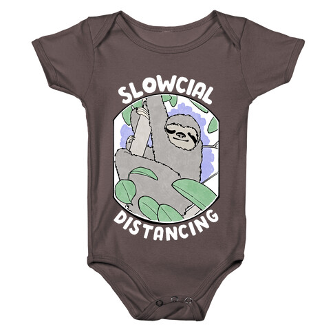 Slowcial Distancing Baby One-Piece