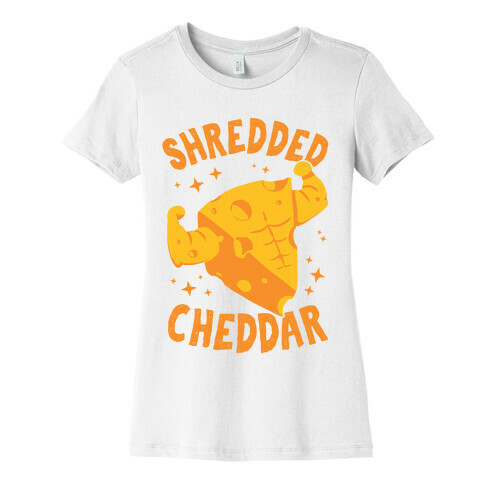 Shredded Cheddar Womens T-Shirt