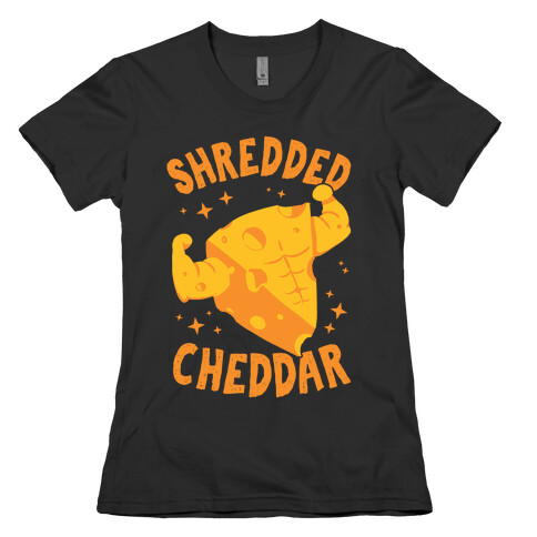 Shredded Cheddar Womens T-Shirt
