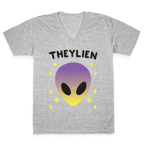 Theylien V-Neck Tee Shirt