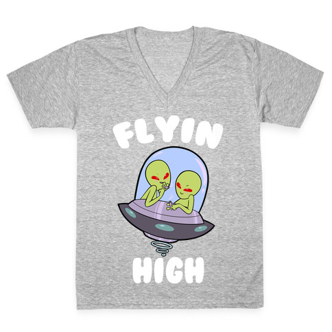 Flyin' High V-Neck Tee Shirt