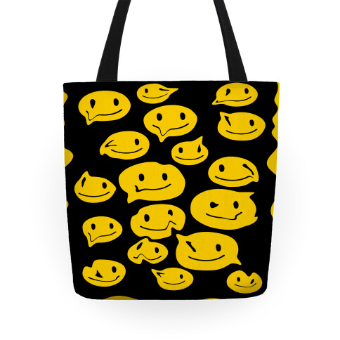 Melting Smiley Faces Tote