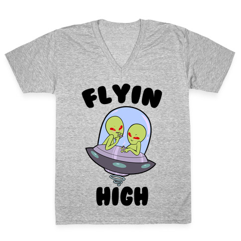 Flyin' High V-Neck Tee Shirt