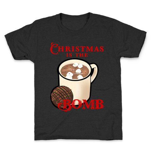 Christmas Is The Bomb Kids T-Shirt