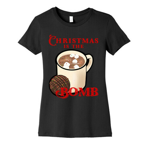 Christmas Is The Bomb Womens T-Shirt