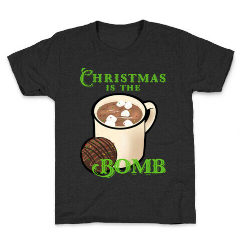 Christmas Is The Bomb Kids T-Shirt