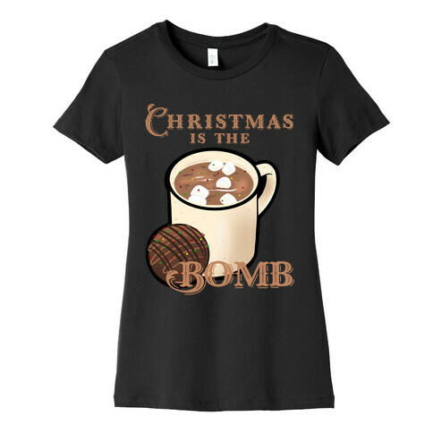 Christmas Is The Bomb Womens T-Shirt