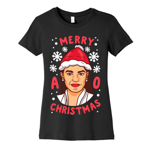 Merry A.O.C. Christmas Womens T-Shirt