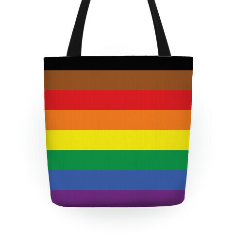 Gay Pride Flag  Tote