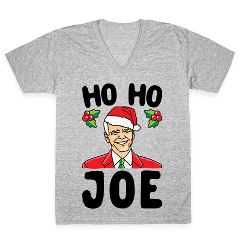 Ho Ho Joe Parody V-Neck Tee Shirt
