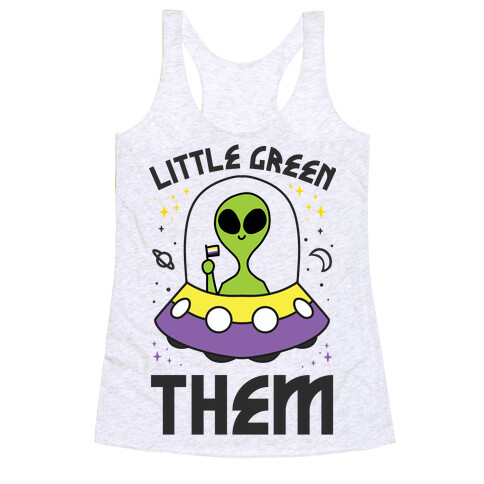 Little Green Them Racerback Tank Top