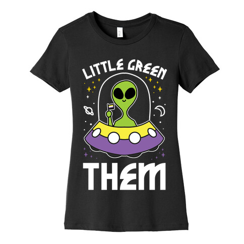 Little Green Them Womens T-Shirt