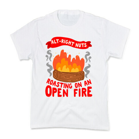 Alt-Right Nuts Roasting on An Open Fire Kids T-Shirt