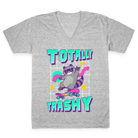 Totally Trashy V-Neck Tee Shirt