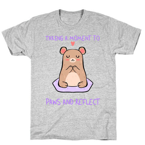 Taking A Moment To Paws And Reflect T-Shirt