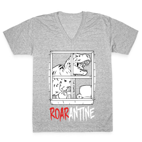 Roarantine V-Neck Tee Shirt