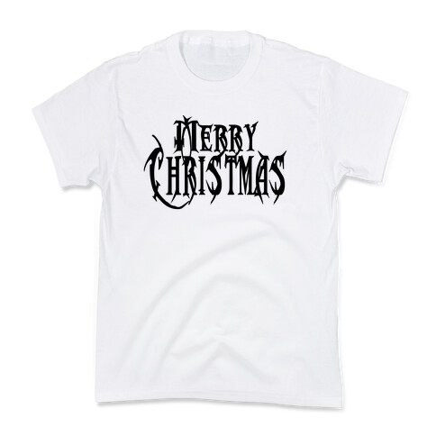 Merry (Metal) Christmas Kids T-Shirt