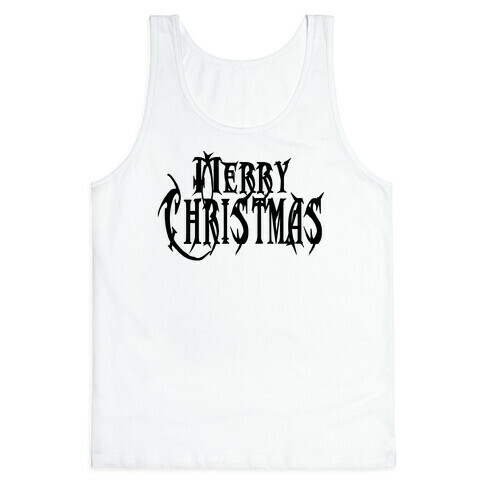 Merry (Metal) Christmas Tank Top