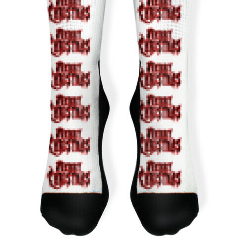 Merry (Metal) Christmas Sock