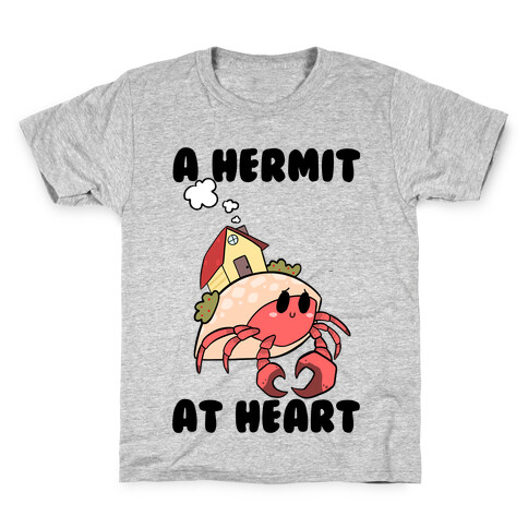 A Hermit At Heart Kids T-Shirt