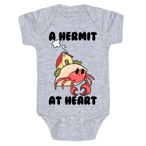 A Hermit At Heart Baby One-Piece
