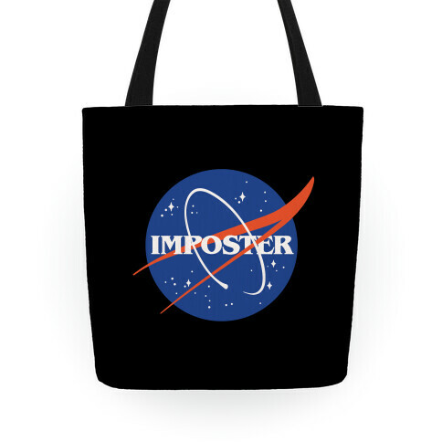 Imposter Nasa Logo Parody Tote