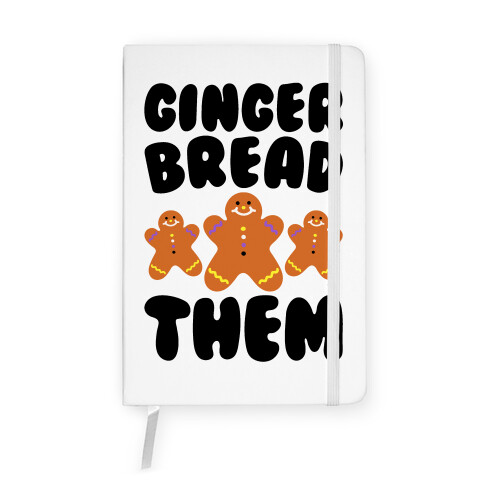 Ginger Bread Them Notebook