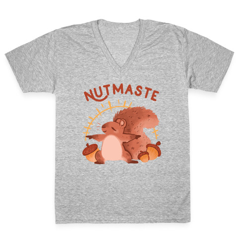 Nutmaste V-Neck Tee Shirt