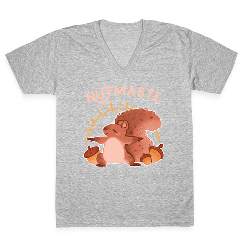 Nutmaste V-Neck Tee Shirt