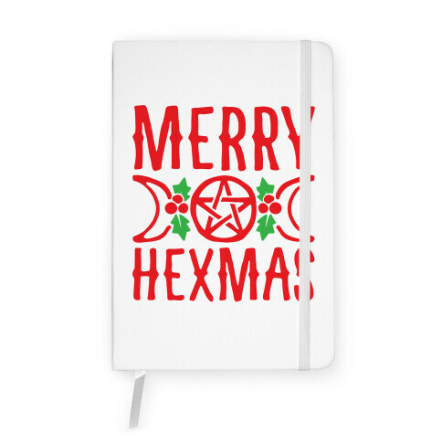 Merry Hexmas Parody Notebook